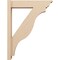 Ekena Millwork 6-in W x 26-in D x 34-in H Funston Trad Rough Cedar Woodgrain TimberThane Outlooker, Primed Tan OUTUR060X26X34FST04RCPR - alternate 4